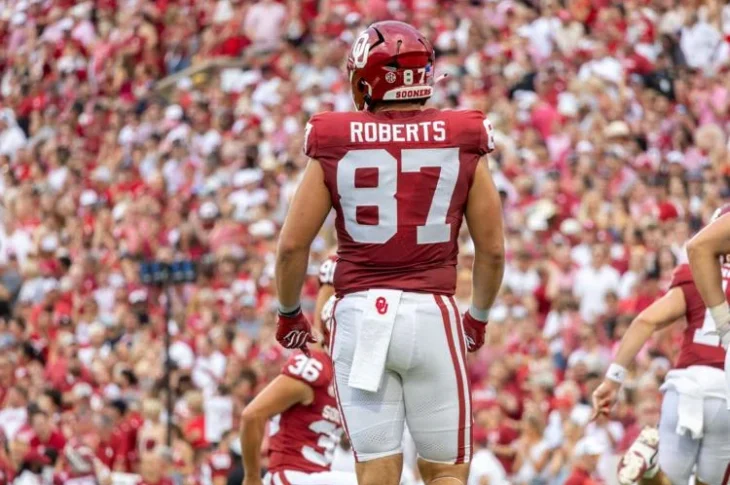 Oklahoma Tight End Jake Roberts has size concerns but upside in his versatility and blocking technique. Playing in the SEC this season will be a good test of his power at his size.