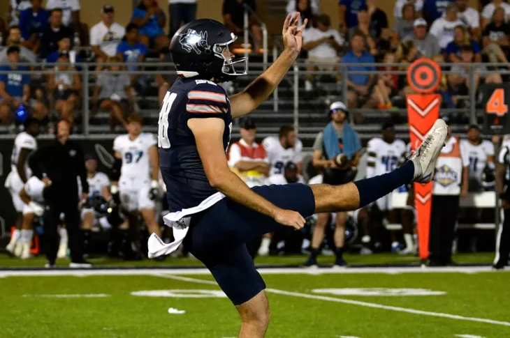 Division 2 Punter nails an 80-yard-punt! | Must See