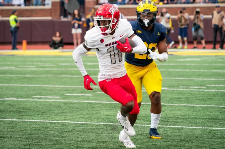 Ricky White III is a standout receiver at UNLV who displays great quickness and the ability to get open. Hula Bowl scout Jake Kernen breaks him down as an NFL Prospect in his report.