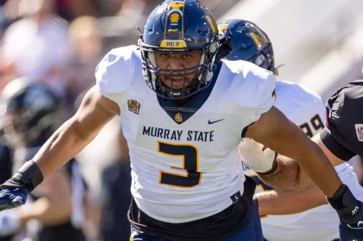 CJ Barnes is a big, versatile talent along Murray State's defensive line who's a solid run defender. Hula Bowl scout Noah Clair breaks him down as an NFL Prospect in his report.