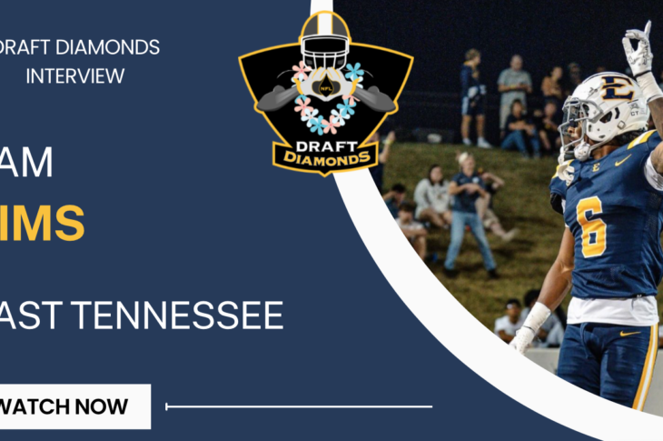 Cam Sims, CB, East Tennessee State | 2025 NFL Draft Prospect Zoom Interview