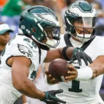 Jalen Hurts Makes NFL History as Eagles Dominate Giants Behind Saquon Barkley's Big Day