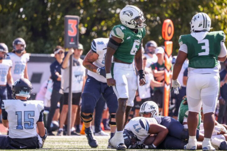 Learn about Jalin Justice, a talented LB from Wagner College. Discover his journey, favorite moments, and aspirations as a football player.
