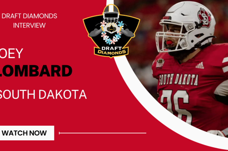 Joey Lombard, OL, South Dakota | 2025 NFL Draft Prospect Zoom Interview