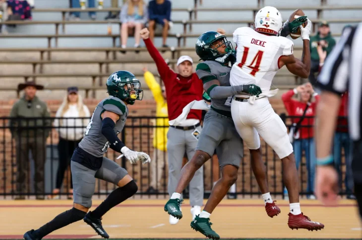 Discover Onuma Dieke, a top prospect at the WR position in the 2025 NFL Draft. Learn about his impressive size, skills, and work ethic.