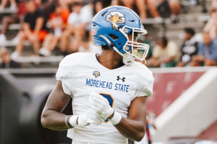 Get to know Caleb Tillman, a talented WR from Morehead State University. Learn about his journey, favorite moments, and what inspired him to pursue football.