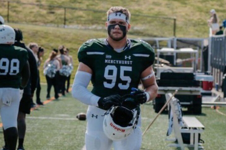 Meet Camden White, an impressive DL from Mercyhurst University. Learn about his football career, favorite moments, and future goals.