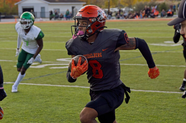 Discover the journey of Keyshawn Cunningham, a talented football player from Heidelberg University, and his love for the game.
