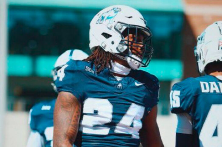 Meet Edwin Dearman Jr, a rising football star from Samford University. Learn about his passion for the game, favorite moments, and future goals.