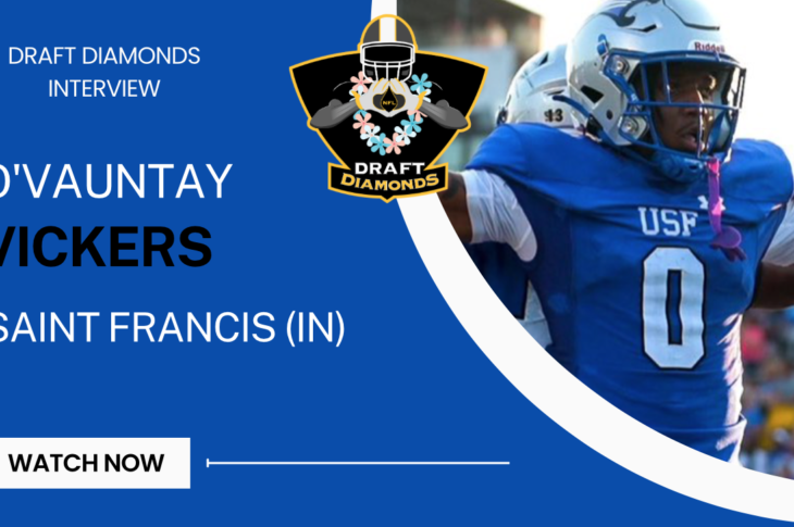 O'Vauntay Vickers, WR, Saint Francis (IN) | 2025 NFL Draft Prospect Zoom Interview