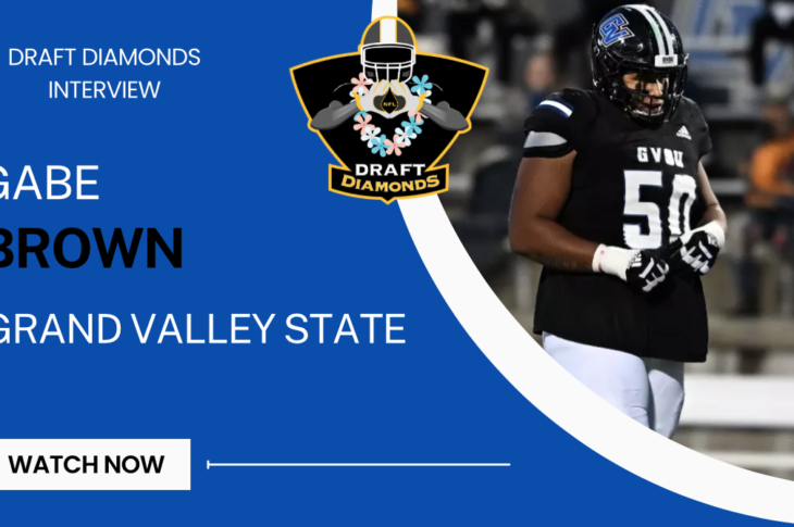 Gabe Brown, OL, Grand Valley State | 2025 NFL Draft Prospect Zoom Interview