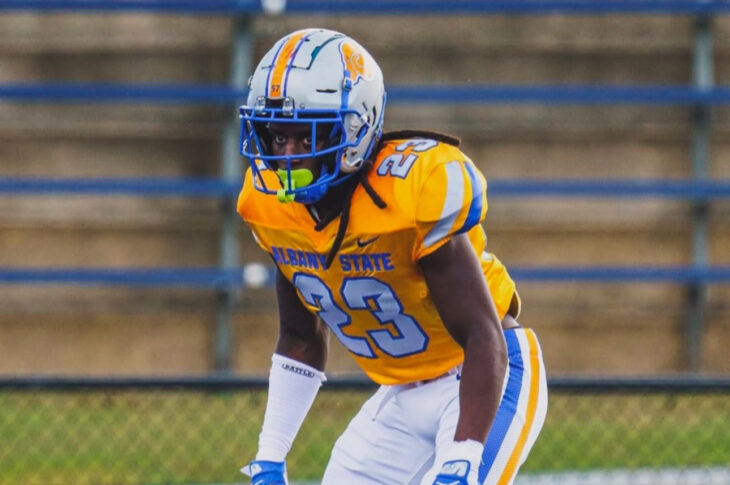 Get to know Aaron Dawson Jr.: a versatile football prospect with experience at multiple positions, known for his quickness and physicality.