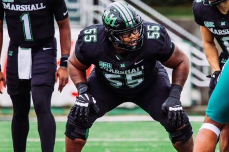 Learn about Bryce Ramsey, a standout OL from Marshall University. Read about his football career, favorite moments, and aspirations as a player.