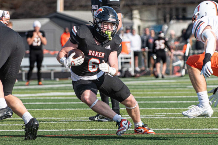 Meet Cole Fisher, the promising RB from Baker University. Uncover his love for football, memorable moments, and ambitions as a player.