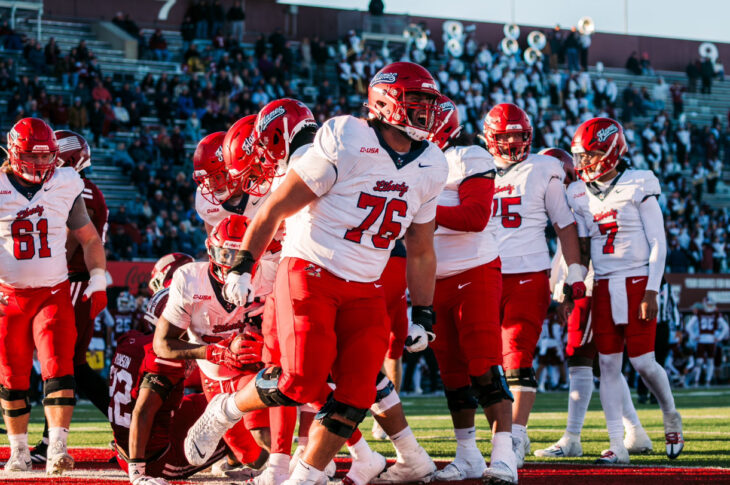 Get to know John Paul Flores, an offensive lineman from Liberty University, as he shares his journey and love for football.