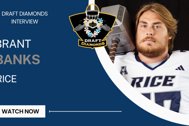 Brant Banks, OL, Rice University | 2025 NFL Draft Prospect Zoom Interview