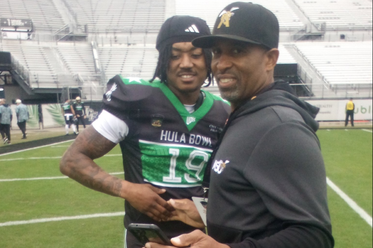 Alabama State's Eddie Robinson Jr. Attends First Hula Bowl, Celebrates HBCU Talent
