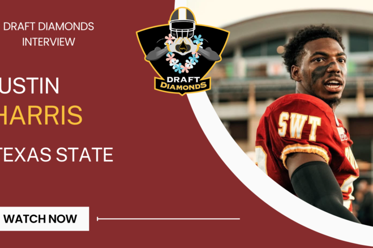 Justin Harris, DB, Texas State | 2025 NFL Draft Prospect Zoom Interview