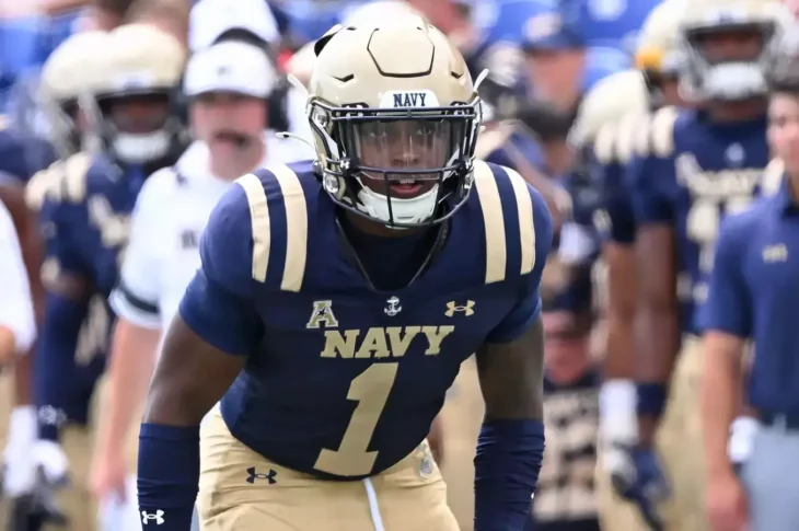 Get to know Dashaun Peele, a talented cornerback from the Naval Academy. Learn about his physicality, ball skills, and experience as a former receiver and safety.