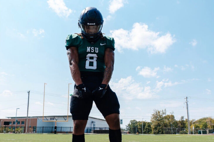 Meet Blake May, the talented RB from Northeastern State University showcasing his football journey and aspirations.