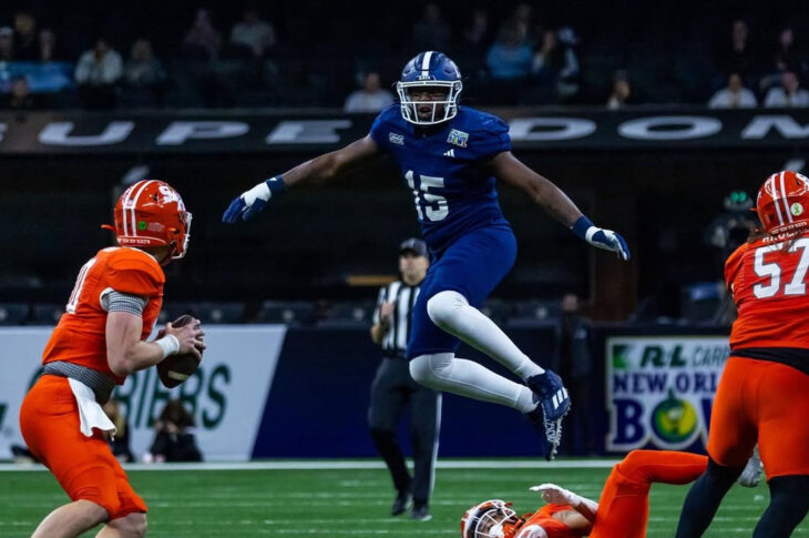 Meet Davon Gilmore, a top linebacker prospect for the 2025 NFL Draft with skills in tackling and coverage.