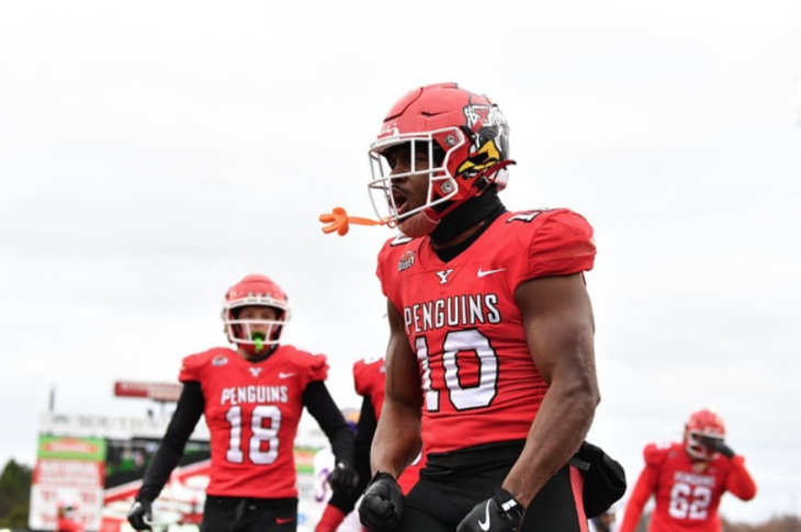 Meet Tyshon King, a top RB prospect from Youngstown State University, showcasing skills for the 2025 NFL Draft.