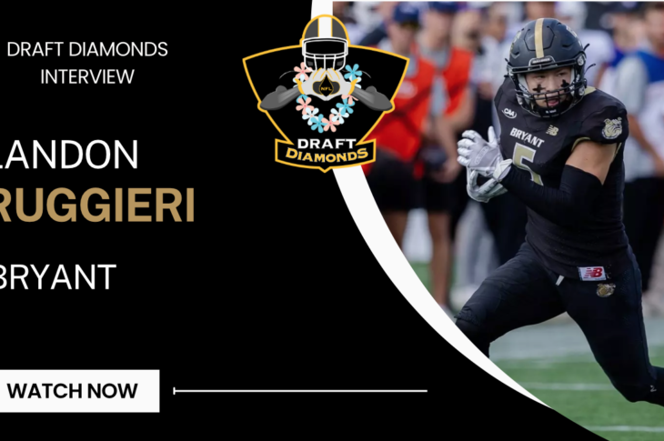 Landon Ruggieri, WR, Bryant | 2025 NFL Draft Prospect Zoom Interview