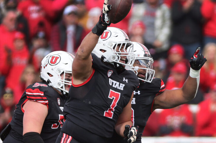 Explore the skills of Van Fillinger, a standout edge rusher from Utah, known for his strong motor and pass rush abilities.