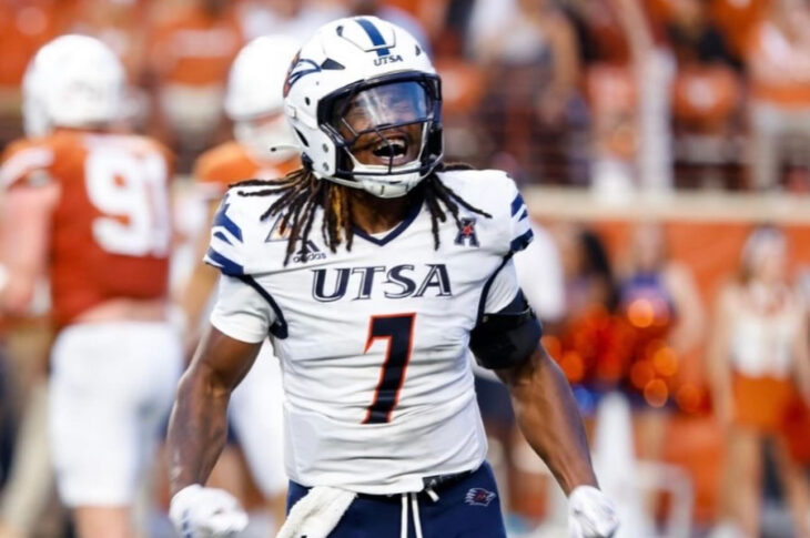 Meet Donyai Taylor, a promising LB from UTSA aiming for the NFL. Discover his journey and passion for football.