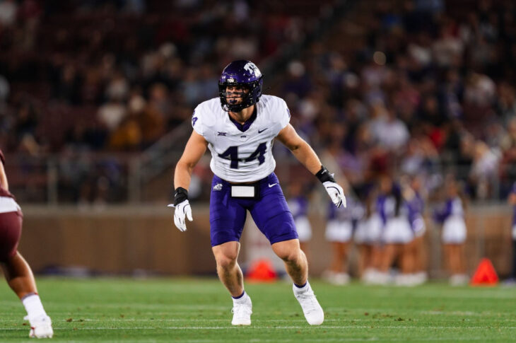 Meet Cooper McDonald, a skilled linebacker from TCU. Discover his journey and love for football through the years.