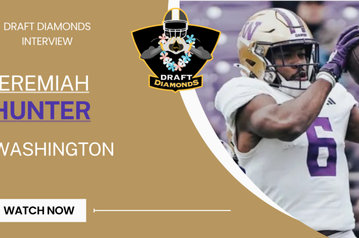 Jeremiah Hunter, WR, Washington | 2025 NFL Draft Prospect Zoom Interview