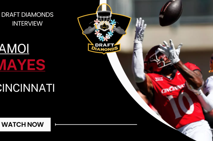 Jamoi Mayes, WR, Cincinnati | 2025 NFL Draft Prospect Zoom Interview