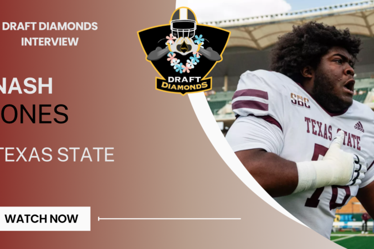 Nash Jones, OL, Texas State | 2025 NFL Draft Prospect Zoom Interview