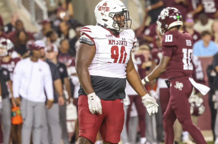 Explore the journey of Matthew Lawson, a football player from New Mexico State University, showcasing his achievements and passion.