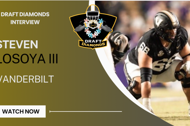 Steven Losoya III, OL, Vanderbilt | 2025 NFL Draft Prospect Zoom Interview