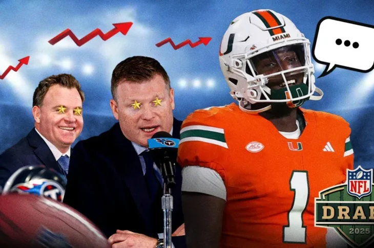 Titans GM Mike Borgonzi says everything is still on the table with 1st pick, but he should draft a QB NOW