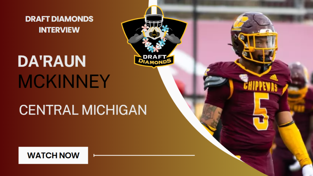 Da'Raun McKinney, CB, Central Michigan | 2025 NFL Draft Prospect Zoom Interview
