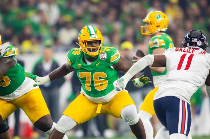 Josh Conerly Jr., Offensive Tackle, Oregon