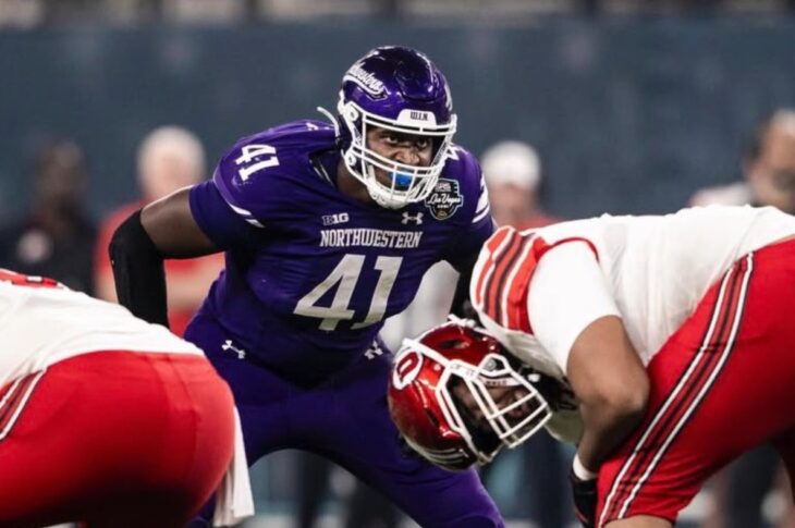 Meet Jaylen Pate, a standout DL from Northwestern University, whose passion for football began at age six.