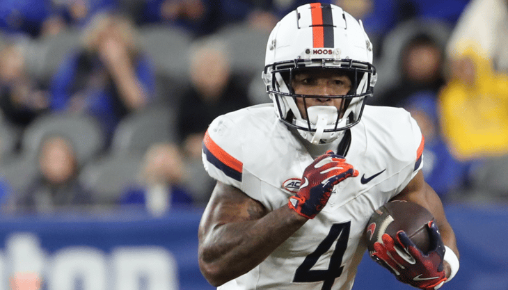 Explore the stats and strengths of Chris Tyree, a standout Virginia wide receiver making waves in college football.