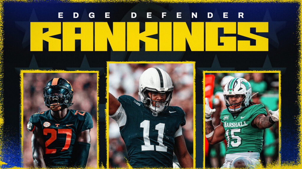 2025 NFL Draft Edge Rankings