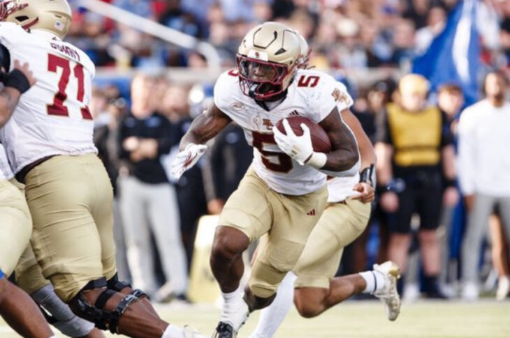 Learn about Kye Robichaux, a promising RB from Boston College, and his journey to college football success.