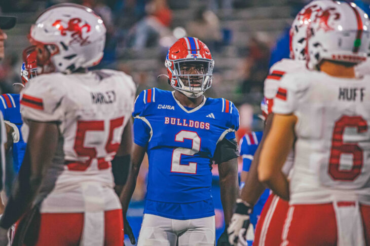 Meet Jessie Evans, a talented DL from Louisiana Tech University, passionate about football and team bonding.