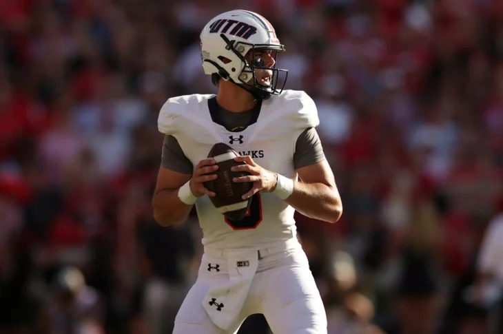 Meet Kinkead Dent, a top quarterback prospect for the 2025 NFL Draft with impressive stats and experience in college football.