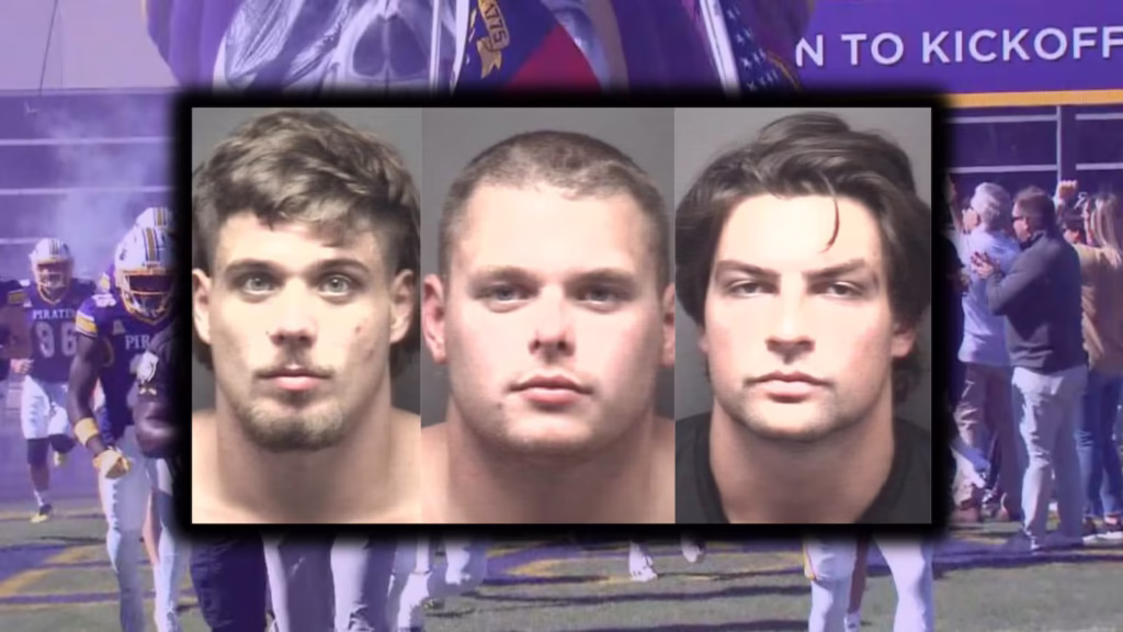 Three ECU Football Players Suspended Indefinitely Following Weekend Arrests Involving Gunfire