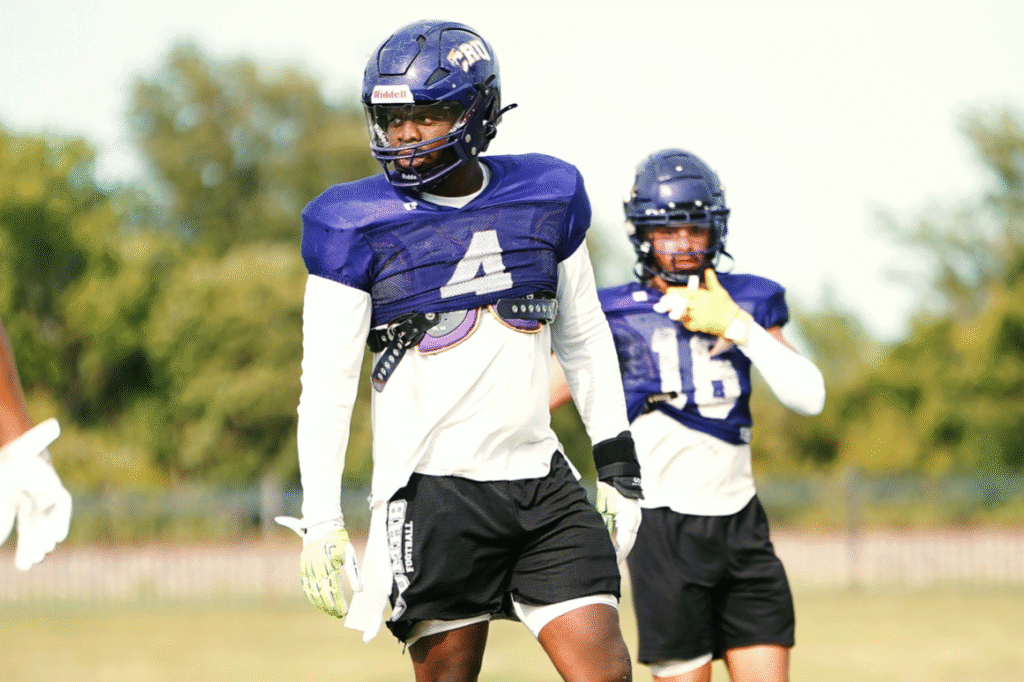 Meet Te'Ron Brown, a top prospect defensive end for the 2026 NFL Draft, showcasing his skills and game IQ.