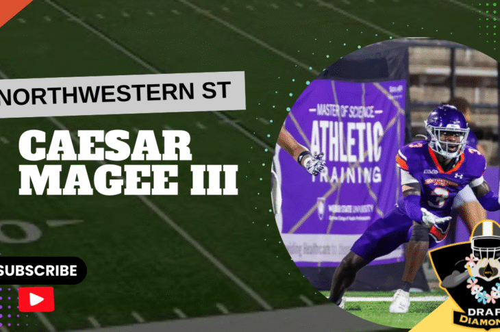 Caesar Magee III, CB, Northwestern State | 2026 NFL Draft Prospect Zoom Interview