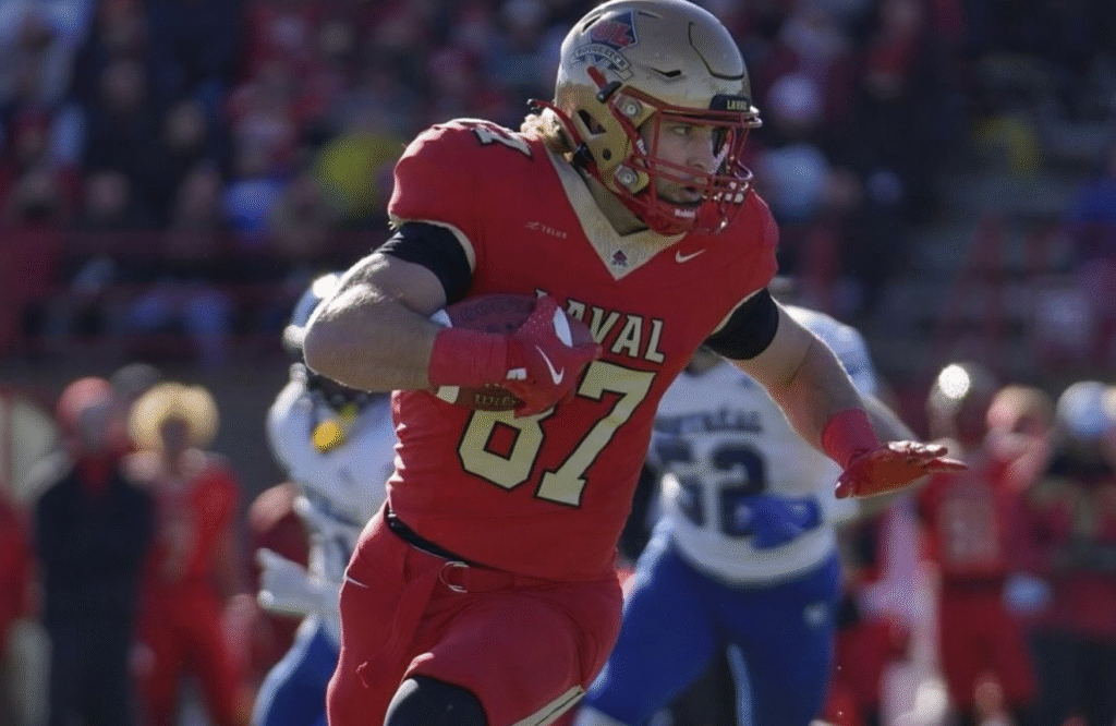 Meet Emeric Boutin, a versatile tight end prospect for the 2026 NFL Draft. Discover his physical skills and football IQ.