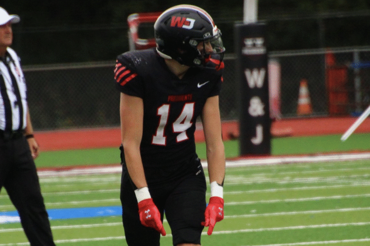 Meet Jacob Macosko, a talented WR from Washington & Jefferson College, driven by competition and teamwork in football.