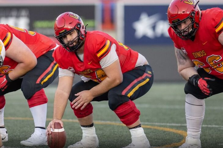 Meet Brayden Szeman, a standout offensive lineman from the University of Calgary, preparing for the 2026 NFL Draft.
